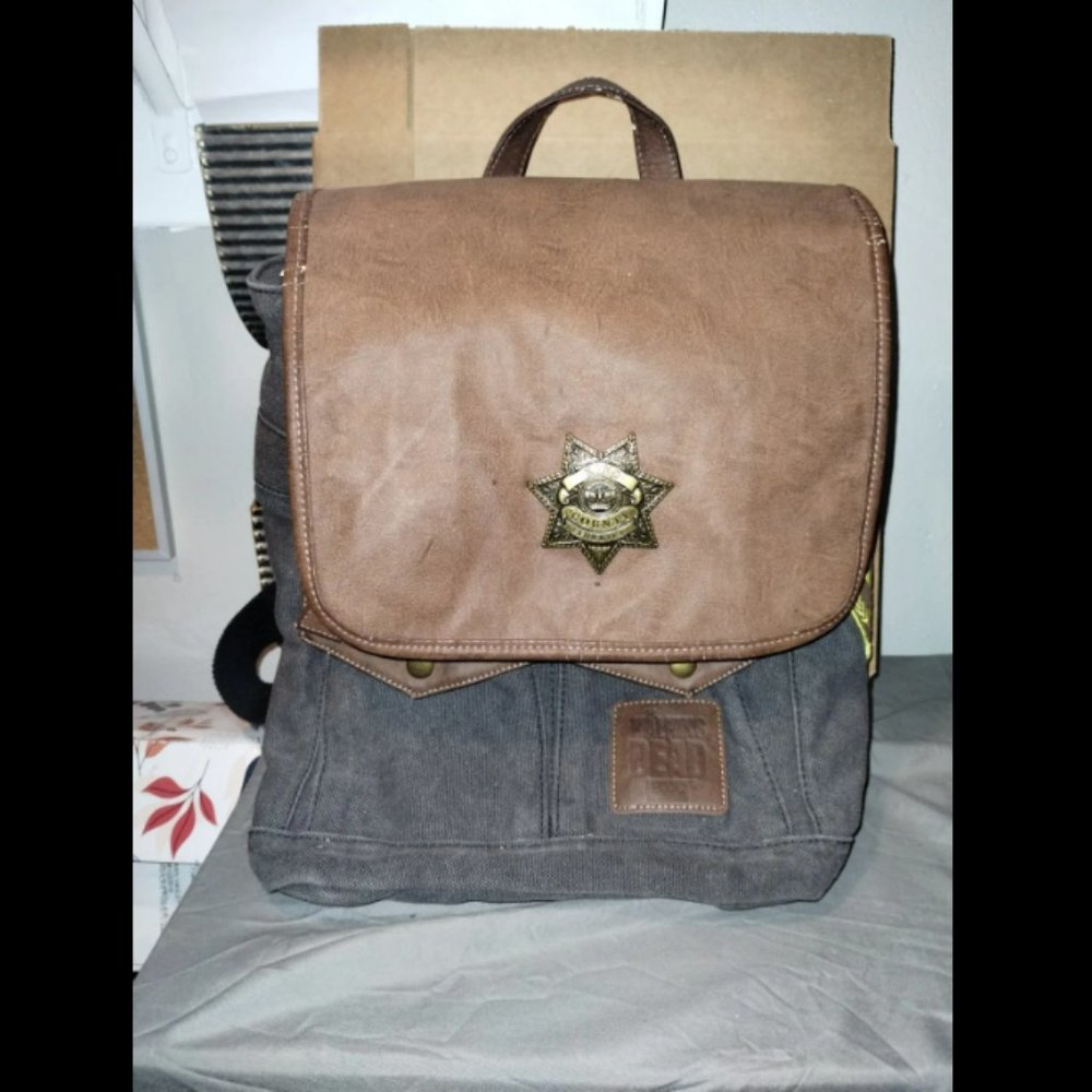 AMC The Walking Dead Rick Grimes Sheriff Backpack